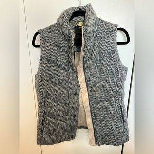 GAP herringbone puffed vest